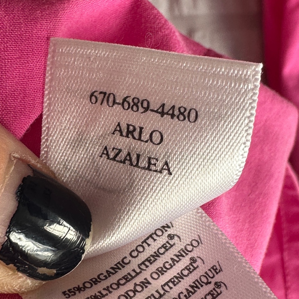 Rails Arlo Button Down in Azalea Women's Size Lar… - image 8